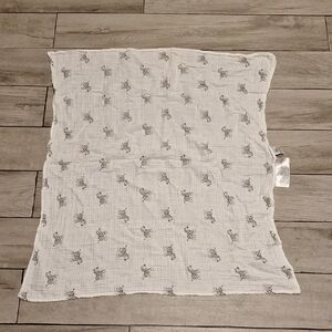 🍿Zebra Print Muslin Swaddle